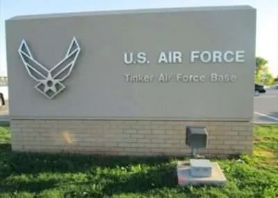 Tinker Air Force Base landscape project